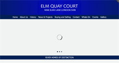 Desktop Screenshot of elmquaycourt.com